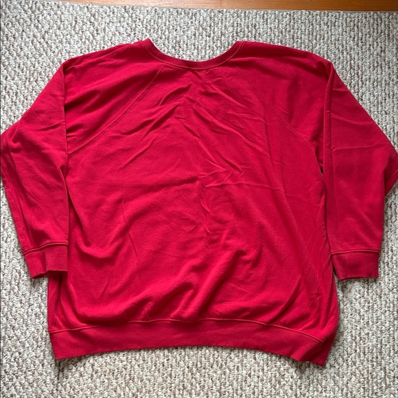 Torrid Red Graphic Sweatshirt - Picture 4 of 4
